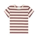 Parke Holiday Striped T-Shirt Eggnog Stripe