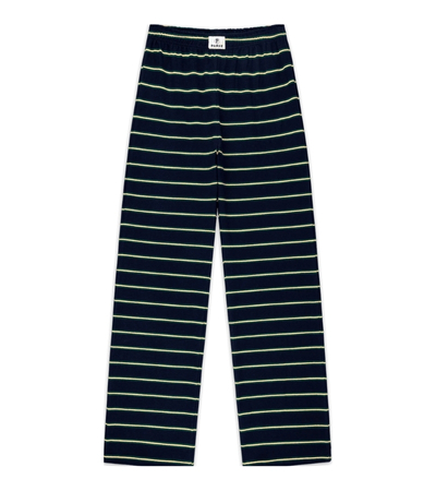 Parke Striped Cotton Boxer Pants