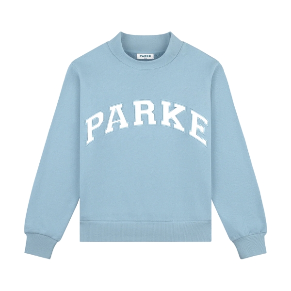 Back to School Varsity Sky Mockneck Sweatshirt Back to School Varsity Sky Mockneck Sweatshirt