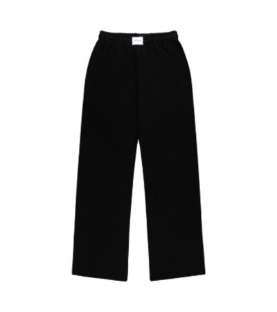 Parke Black Boxer Sweatpants