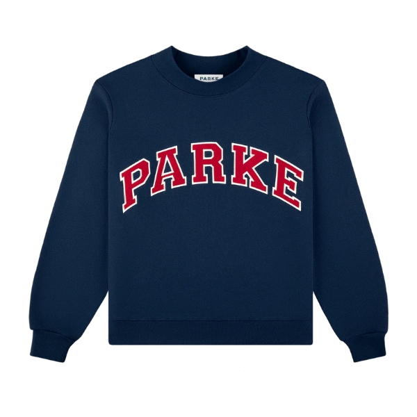 Parke Coastal Varsity Mockneck Sweatshirt Parke Coastal Varsity Mockneck Sweatshirt