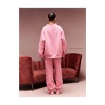 Parke Denim Heart Varsity Mockneck