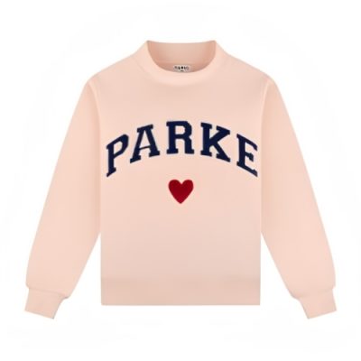 Parke Heart Varsity Mockneck Sweatshirt