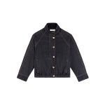 Parke Lined Denim Bomber Jacket