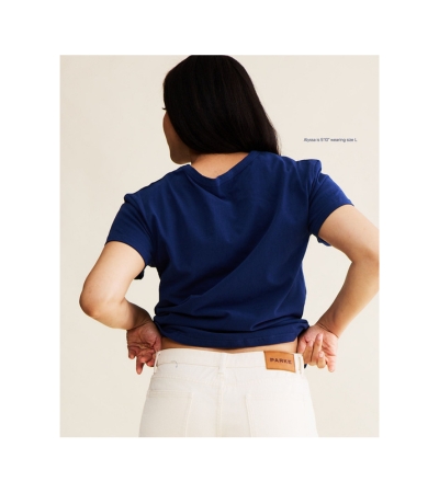 Parke Navy Cotton Core TShirt