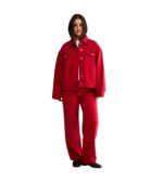 Parkee Washed Red Carpenter Denim Jeans