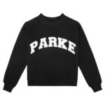 Black Athletic Varsity Mockneck