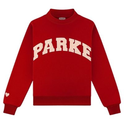 Crimoson Valentine’s Varsity Mockneck