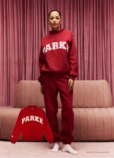 Crimoson Valentine’s Varsity Mockneck