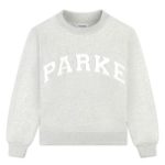 Grey Classic Varsity Mockneck Sweatshirt