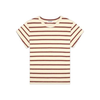 Parke Classic Firecracker Stripe Cotton Tee