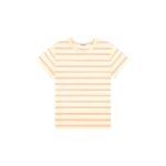 Parke Soft Cotton Cream Striped Tee